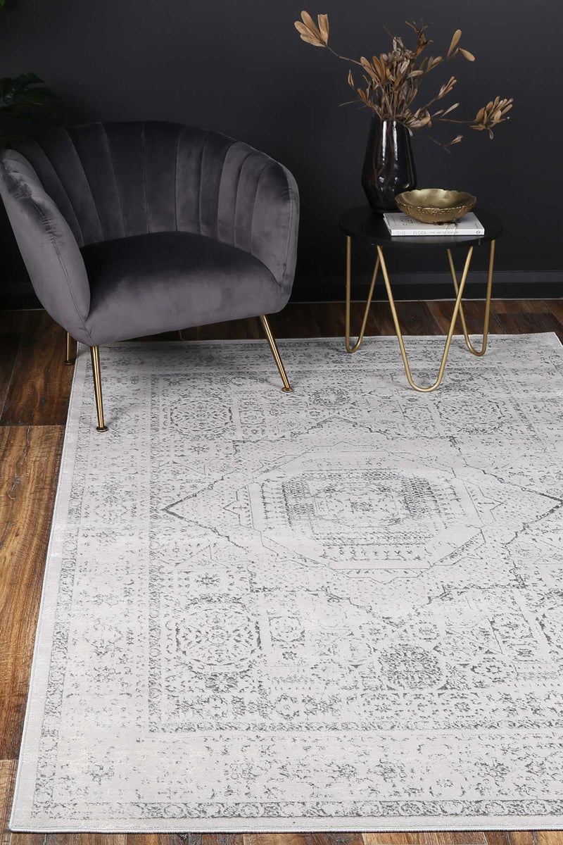 Isaiah Grey Traditional Rug 120x170cm Payday Deals