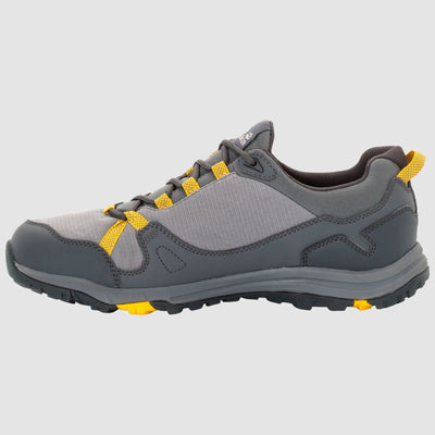 Jack Wolfskin Men's Waterproof Activate Texapore Low Hiking Shoes - Burly Yellow Payday Deals
