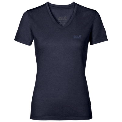 Jack Wolfskin Women's Crosstrail Short Sleeve Top T Shirt Base Layer Warm