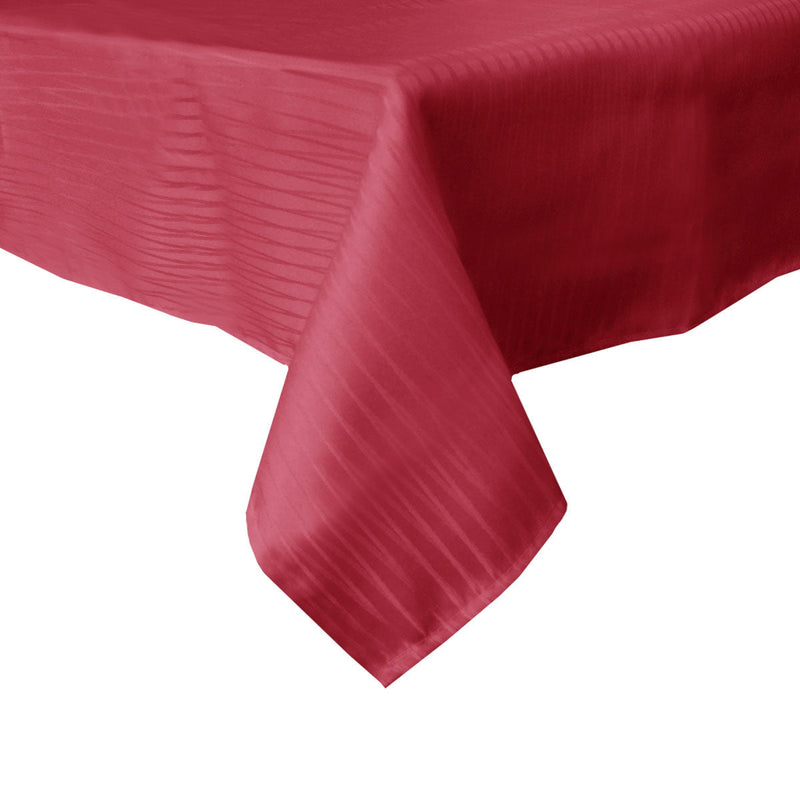 Jacquard Tablecloth Mitilini Red 180 cm Round Payday Deals