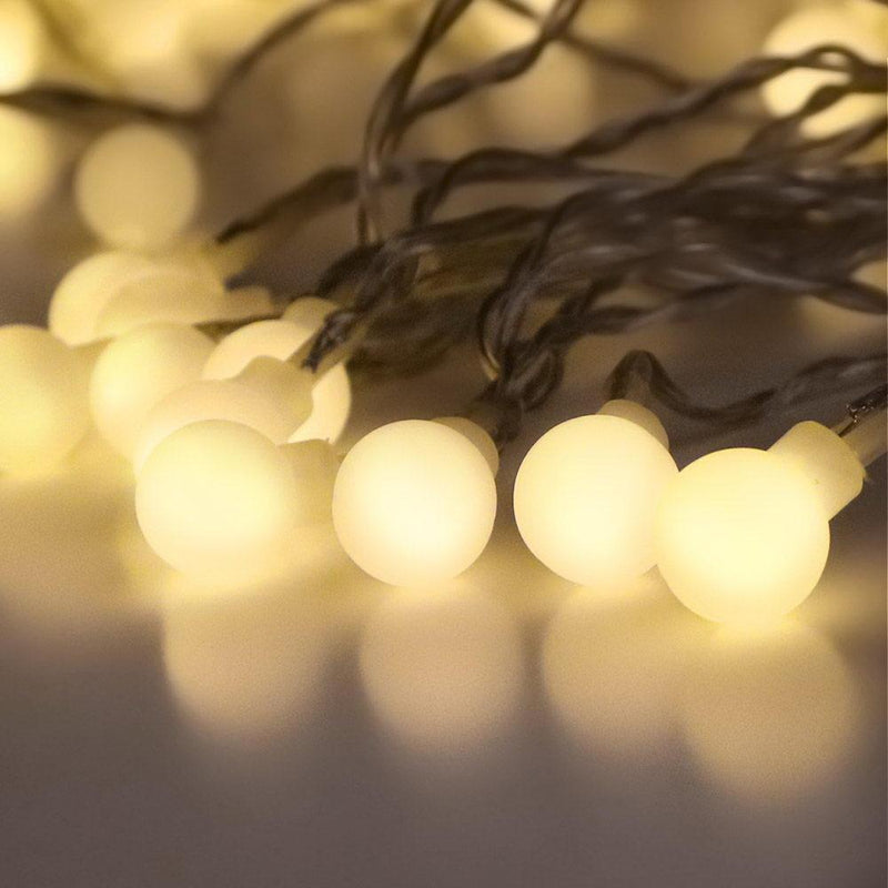 Jingle Jollys 300 LED Curtain Lights - Warm White