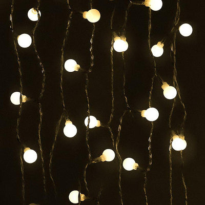 Jingle Jollys 300 LED Curtain Lights - Warm White