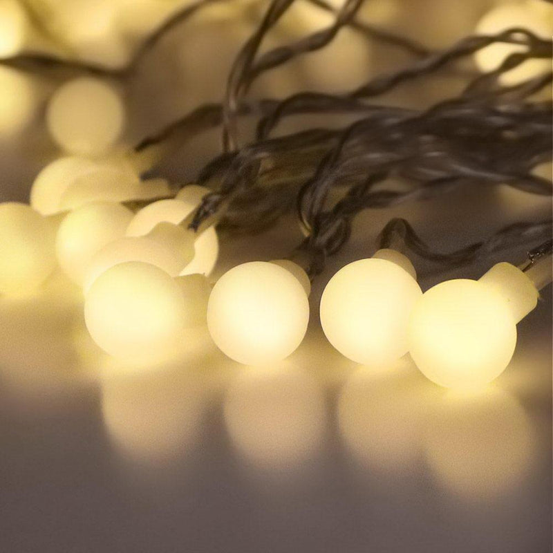 Jingle Jollys 600 LED Curtain Lights - Warm White
