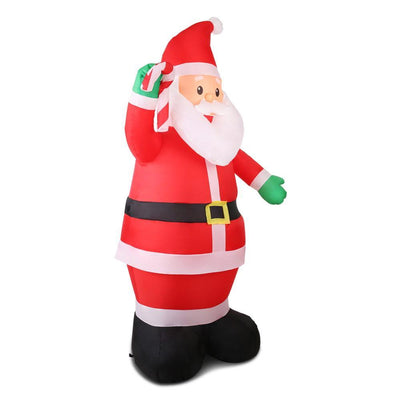 Jingle Jollys 6ft Inflatable Christmas Santa