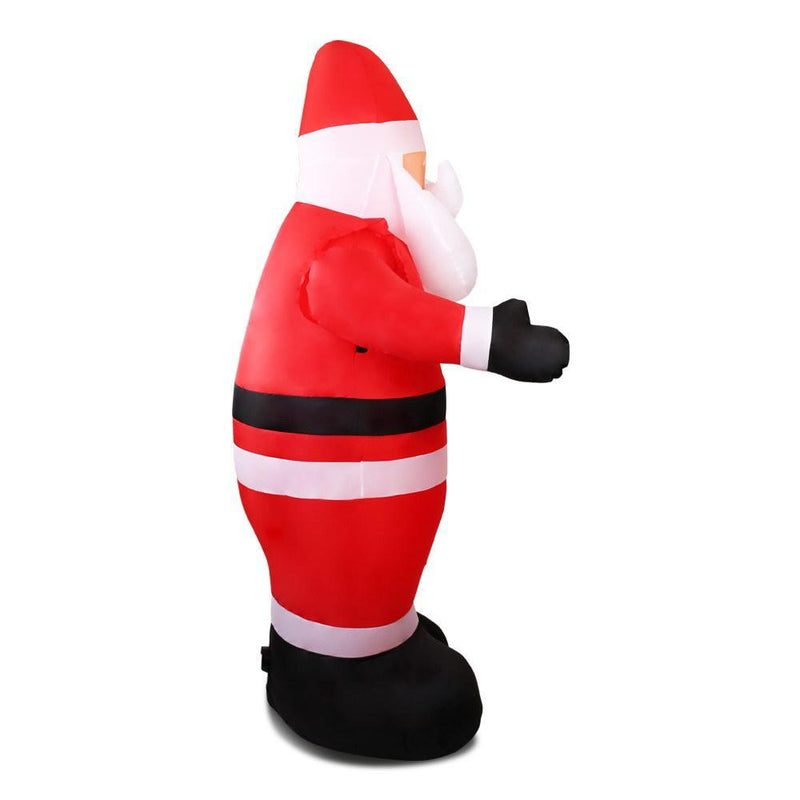 Jingle Jollys 7ft Inflatable Christmas Santa