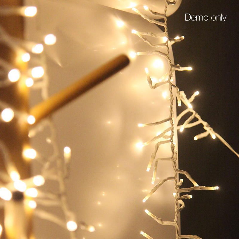 Jingle Jollys Christmas Fairy String Lights 500LED Warm White