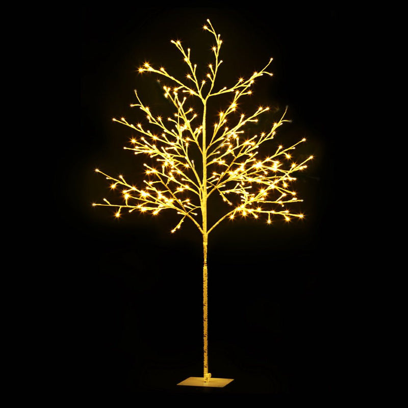 Jingle Jollys Christmas Tree 1.5M 304 LED Trees With Lights Warm White Payday Deals