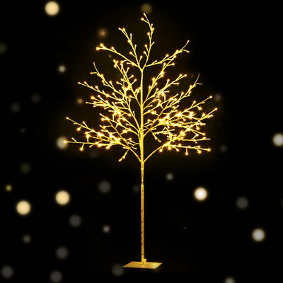 Jingle Jollys Christmas Tree 1.5M 304 LED Trees With Lights Warm White Payday Deals