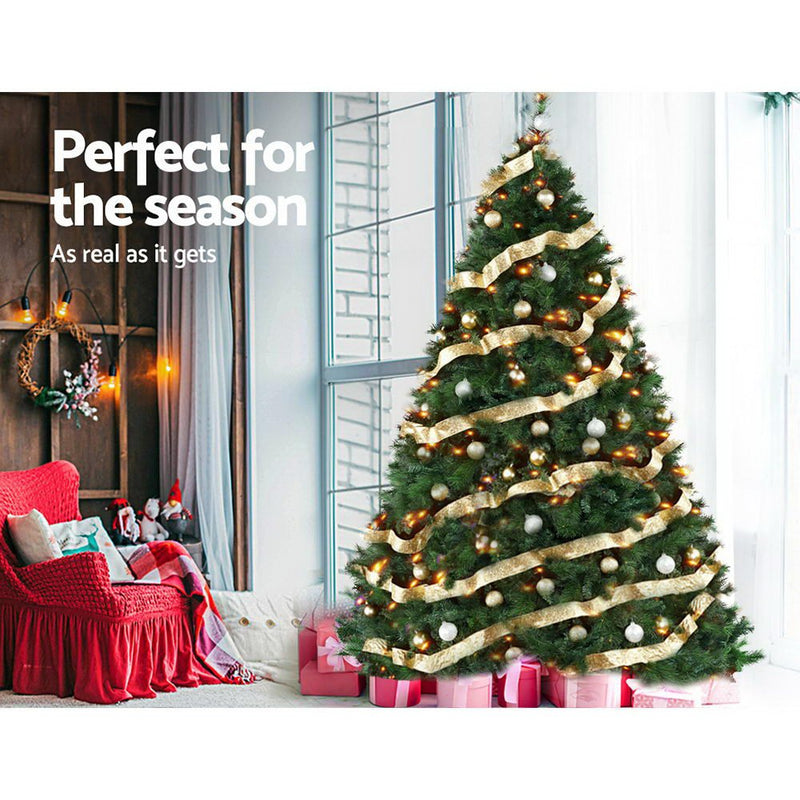 Jingle Jollys Christmas Tree 2.1M Xmas Trees Decorations Pine-Needle 1584 Tips Payday Deals