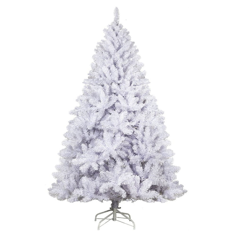 Jingle Jollys Christmas Tree 2.1M Xmas Trees Decorations White 1000 Tips Payday Deals