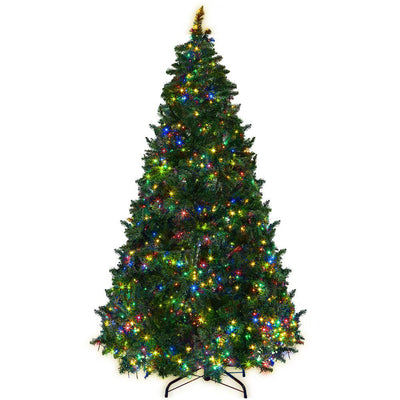 Jingle Jollys Christmas Tree LED 2.1M 7FT Xmas Decorations Green Home Decor Payday Deals