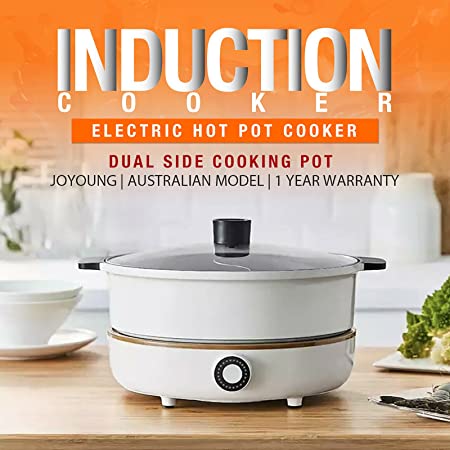 Joyoung IH Induction Cooker with Hot Pot C21-CL01, 300W-2100W Adjustable Power Supply, Separated Pot and Stove Payday Deals
