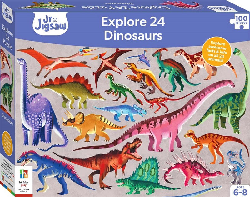 Junior Jigsaw Explore 24: Dinosaurs Payday Deals