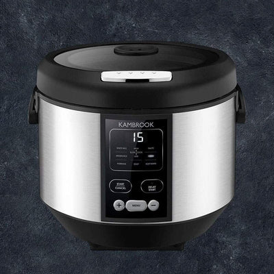 Kambrook 6L Health Steam Plus Electric Multi Rice/Slow Cooker/Steamer w/Basket Payday Deals