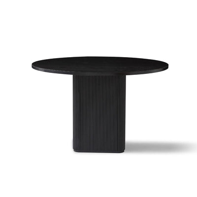 Kate 4 Seater Black Column Dining Table Payday Deals