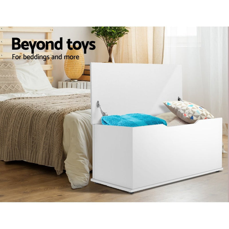 Keezi Blanket Box Kids Toy Storage Ottoman Chest Cabinet Clothes Bench Children Payday Deals