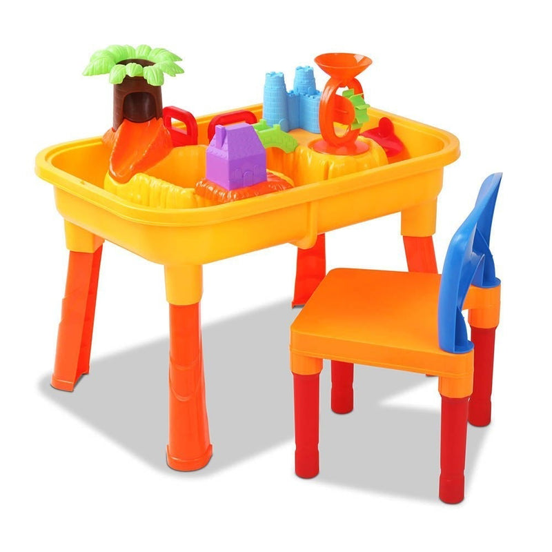 Keezi Kids Table & Chair Sandpit Set Payday Deals
