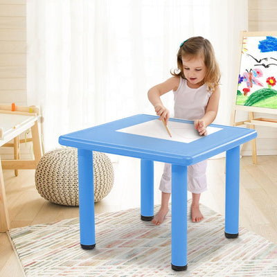 Keezi 60X60CM Kids Children Painting Activity Study Dining Playing Desk Table Payday Deals