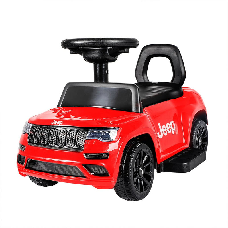 Kids Baby Ride On Car Battery Jeep Licensed Electric Motor Toy Push Walker 6V Payday Deals