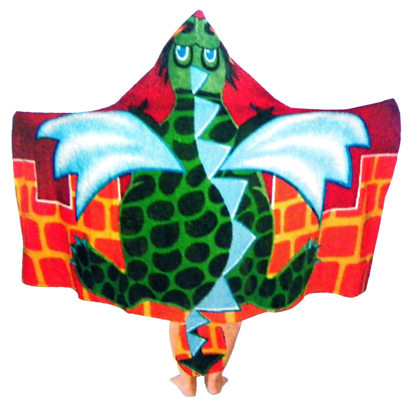 Kids Cotton Velour Beach Cape Dragon Payday Deals