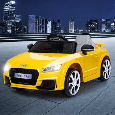 Kids Ride On Car 12V Battery Audi Licensed Electric Toy Remote Control Motor Payday Deals