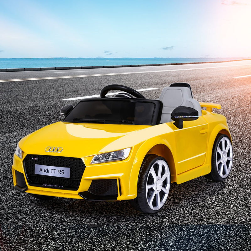 Kids Ride On Car 12V Battery Audi Licensed Electric Toy Remote Control Motor Payday Deals