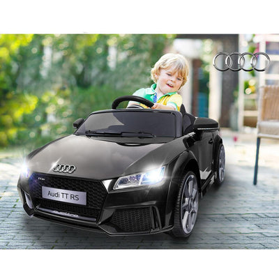 Kids Ride On Car Audi Licensed TT RS Black Payday Deals