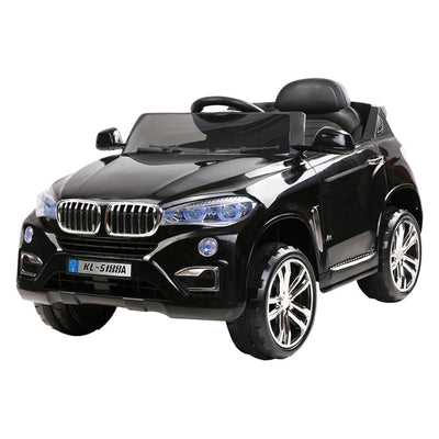Kids Ride On Car BMW X5 Inspired Electric 12V Black Payday Deals