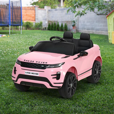 Kids Ride On Car Licensed Land Rover 12V Electric Car Toys Battery Remote Pink Payday Deals