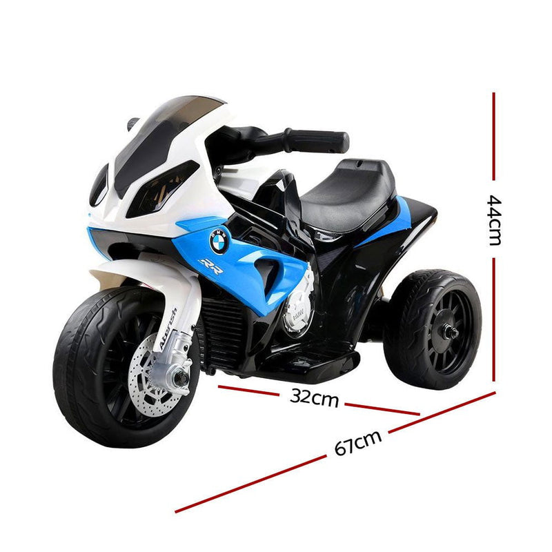 Kids Ride On Motorbike BMW Licensed S1000RR Motorcycle Car Blue Payday Deals