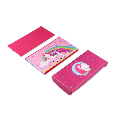 Kids Storage Toy Box Foldable - Pink / Unicorn