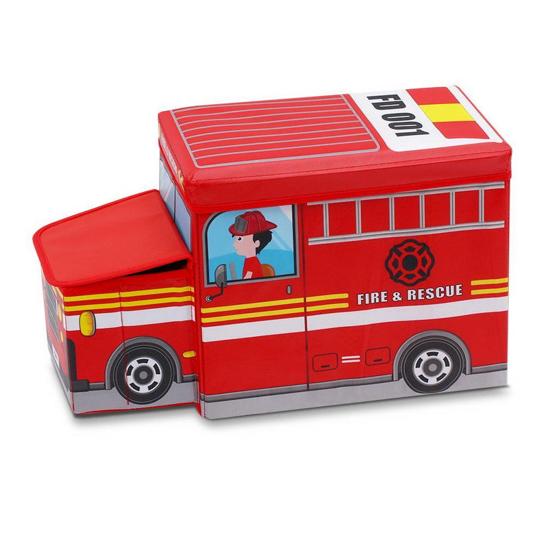 Kids Toy Storage Box - Red