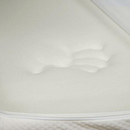  King Size 8cm Memory Foam Mattress Topper - White