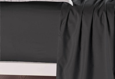 Luxton King Size Black Color Fitted Sheet