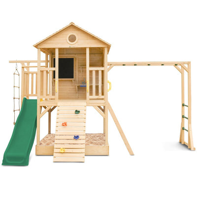 Kingston Cubby House with Green Slide Payday Deals