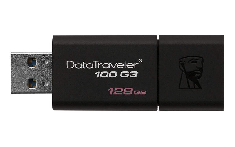 KINGSTON DT100G3/128GB, 128GB USB 3.0 DATATRAVELER 100 G3 USB Drive 100MB/s read Payday Deals