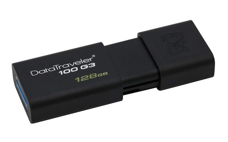 KINGSTON DT100G3/128GB, 128GB USB 3.0 DATATRAVELER 100 G3 USB Drive 100MB/s read Payday Deals