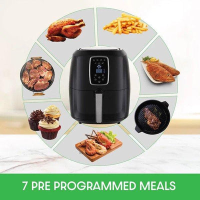 Kitchen Couture 7L Digital Air Fryer (Black) Payday Deals