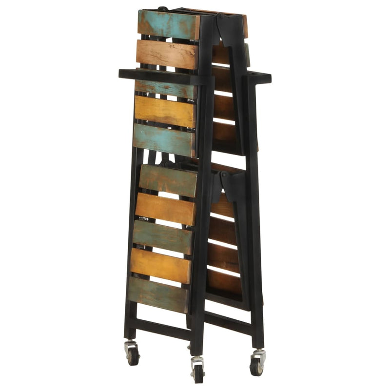 Kitchen Trolley 87x36x81 cm Solid Reclaimed Wood Payday Deals