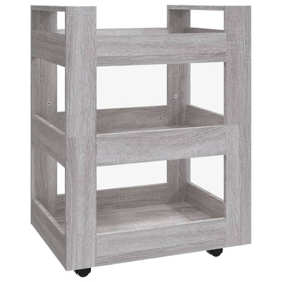 Kitchen Trolley Grey Sonoma 60x45x80 cm Engineered Wood Payday Deals