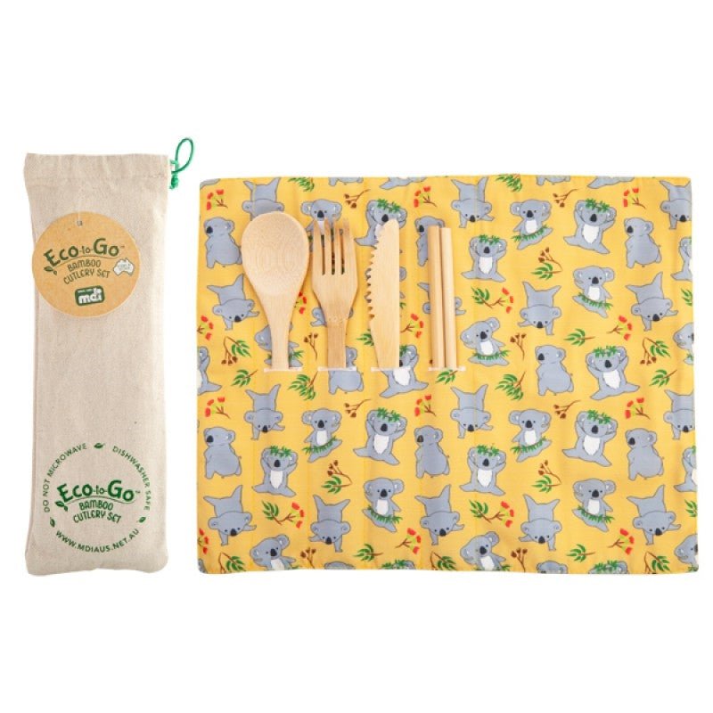 Koala Eco-to-Go Bamboo Cutlery Set Payday Deals