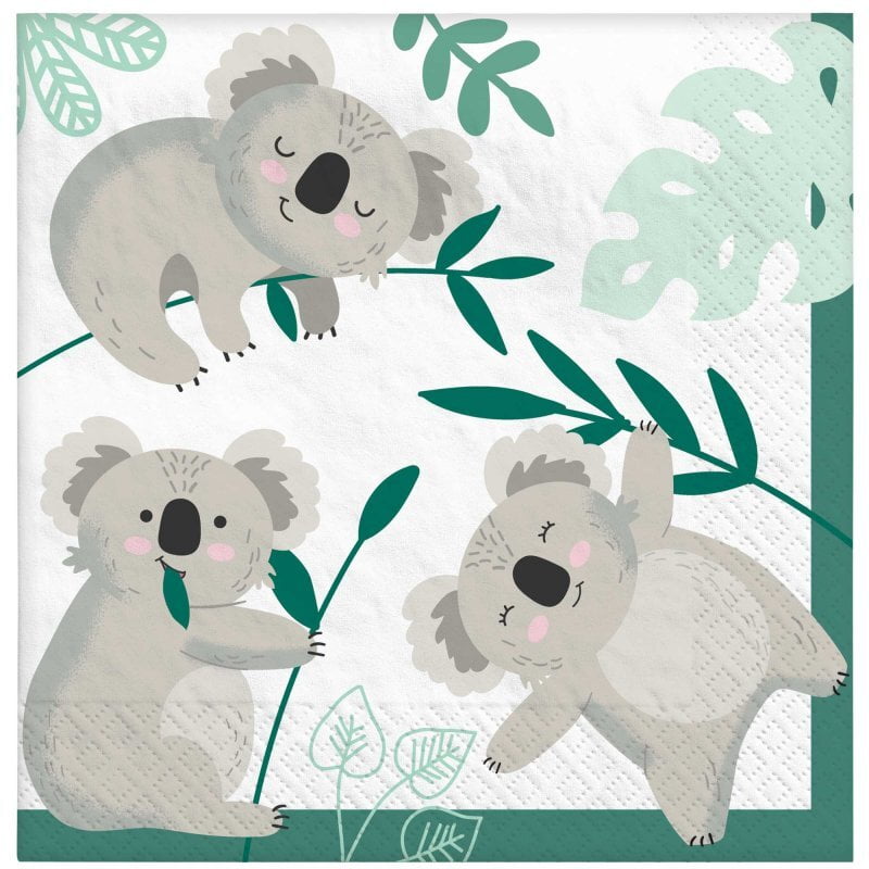 Koala Lunch Napkins 16 Pack Payday Deals