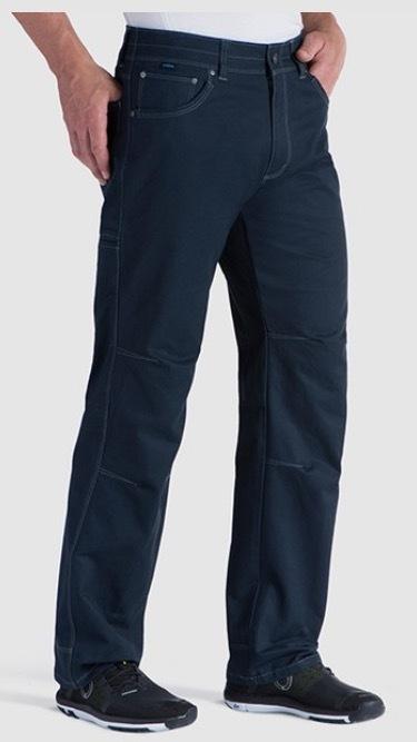 KUHL Men's Rydr Pant 30" Inseam Mens Trousers Combed Cotton Cargo Hiking Payday Deals