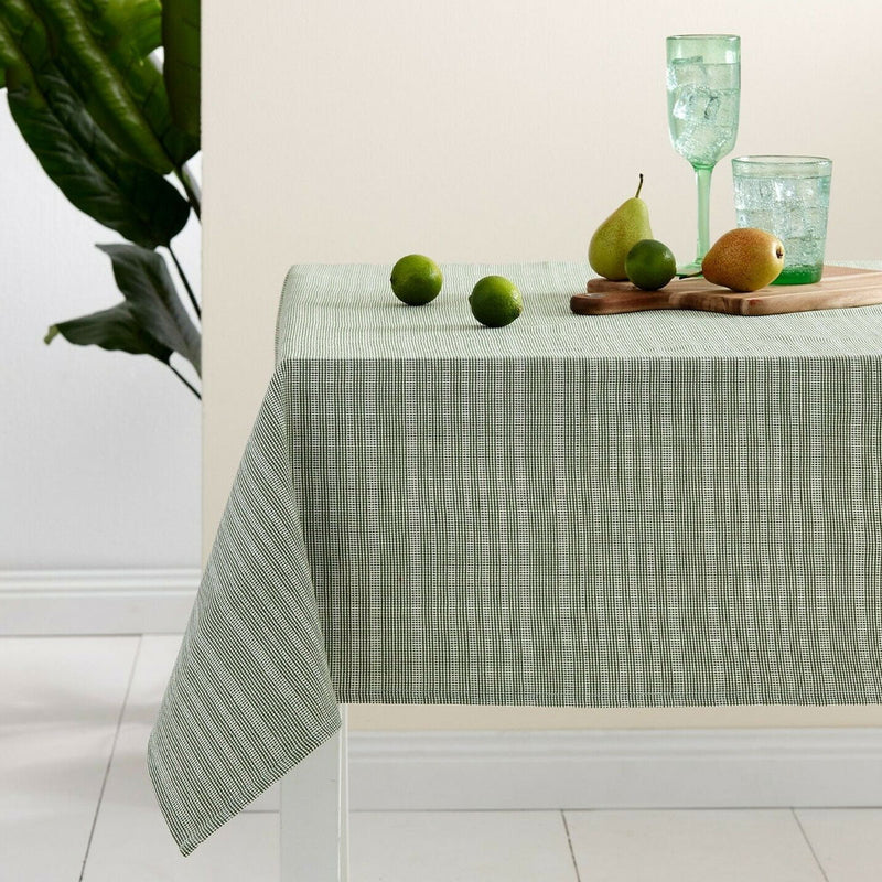 Ladelle Green Eco Cotton Rich Tablecloth 150 x 225 cm Payday Deals