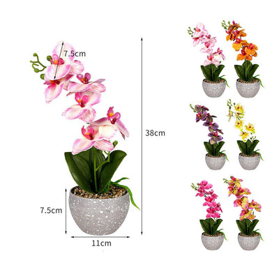 Lambu 6X Artificial Flowers Plant Flower Garden Indoor Outdoor Fake Home Decor Payday Deals