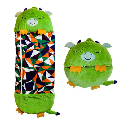 Large Size Happy Sleeping Bag Child Pillow Birthday Gift Camping Kids Nappers Green Payday Deals