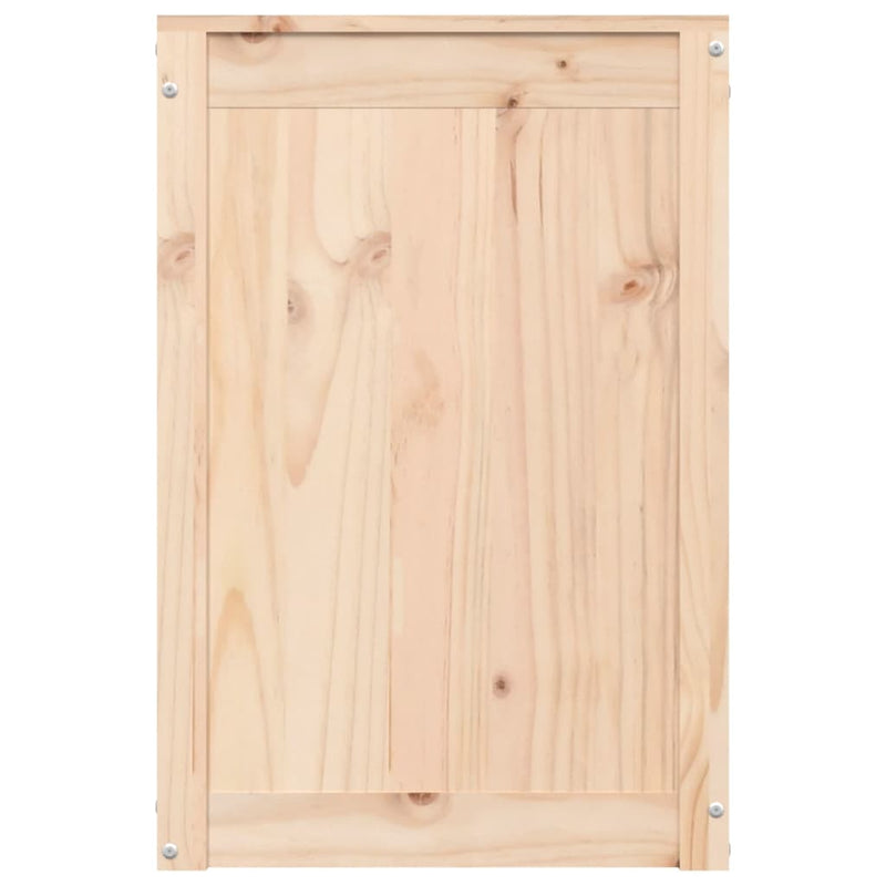 Laundry Box 44x44x66 cm Solid Wood Pine Payday Deals