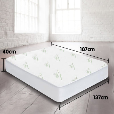 Laura Hill Bamboo Mattress Protector- Double Payday Deals