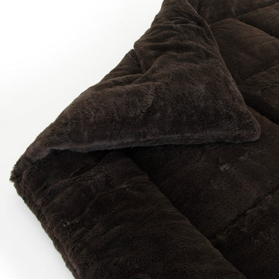 Laura Hill Faux Mink Comforter Quilt Doona Duvet 600GSM - Super King Payday Deals