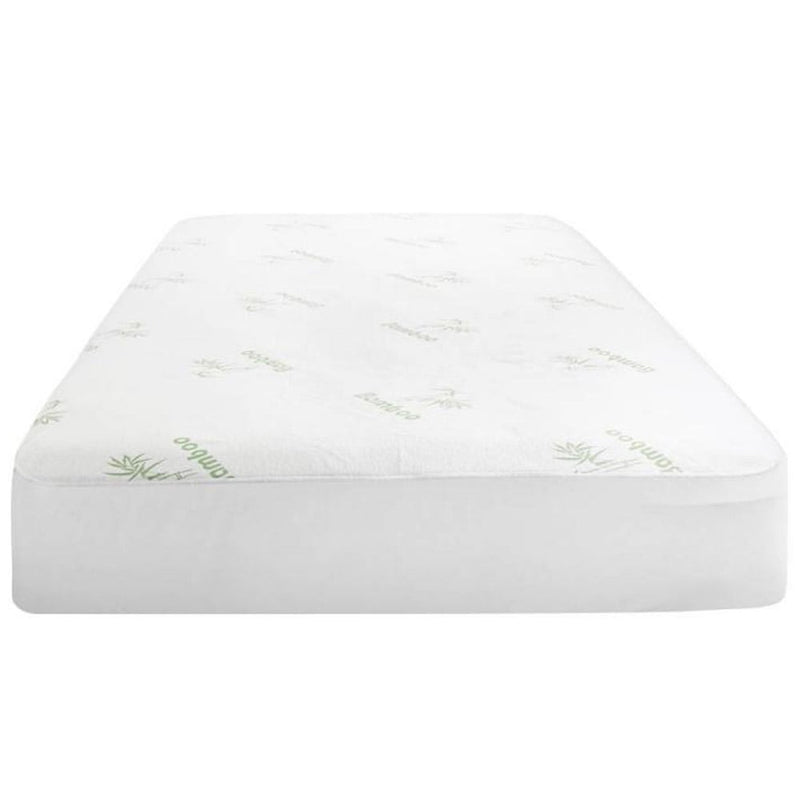 Laura Hill Fitted Bamboo Mattress Protector Underlay Queen King Single Size Payday Deals